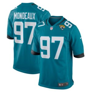 Henry Mondeaux Jacksonville Jaguars Nike  Game Jersey -  Teal- 49Native