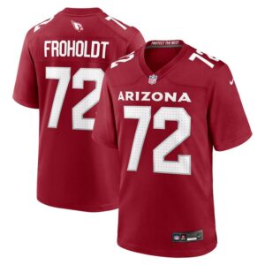 Hjalte Froholdt Arizona Cardinals Nike Game Player Jersey - Cardinal- 49Native