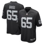 Hroniss Grasu Las Vegas Raiders Nike Game Player Jersey - Black- 49Native