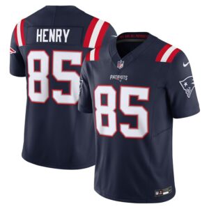 Hunter Henry New England Patriots Nike Vapor F.U.S.E. Limited Jersey - Navy- 49Native