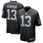 Hunter Renfrow Las Vegas Raiders Nike Game Player Jersey - Black- 49Native