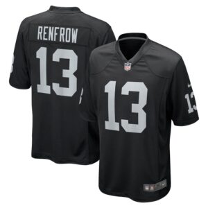 Hunter Renfrow Las Vegas Raiders Nike Player Jersey - Black- 49Native