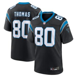 Ian Thomas Carolina Panthers Nike Team Game Jersey - Black- 49Native