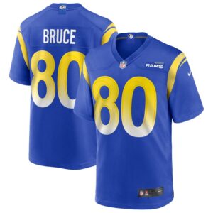 Isaac Bruce Los Angeles Rams Nike Game Retired Player Jersey - Royal- 49Native