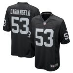 Isaac Darkangelo Las Vegas Raiders Nike Team Game Jersey -  Black- 49Native