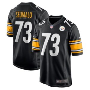 Isaac Seumalo Pittsburgh Steelers Nike  Game Jersey -  Black- 49Native