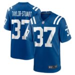 Isaac Taylor-Stuart Indianapolis Colts Nike Team Game Jersey -  Royal- 49Native