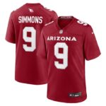 Isaiah Simmons Arizona Cardinals Nike Game Player Jersey - Cardinal- 49Native