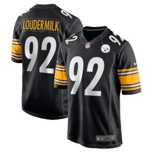 Isaiahh Loudermilk Pittsburgh Steelers Nike Game Jersey - Black- 49Native