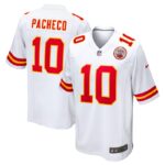 Isiah Pacheco Kansas City Chiefs Nike Away Game Player Jersey - White- 49Native