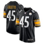 Jack Colletto Pittsburgh Steelers Nike  Game Jersey -  Black- 49Native