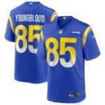 Jack Youngblood Los Angeles Rams Nike Game Retired Player Jersey - Royal- 49Native