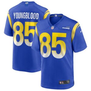 Jack Youngblood Los Angeles Rams Nike Game Retired Player Jersey - Royal- 49Native