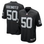 Jacob Bobenmoyer Las Vegas Raiders Nike Game Player Jersey - Black- 49Native