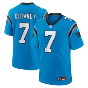 Jadeveon Clowney Carolina Panthers Nike  Alternate Game Jersey -  Blue- 49Native