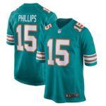 Jaelan Phillips Miami Dolphins Nike Alternate Game Jersey - Aqua- 49Native