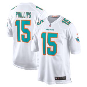 Jaelan Phillips Miami Dolphins Nike  Game Jersey -  White- 49Native