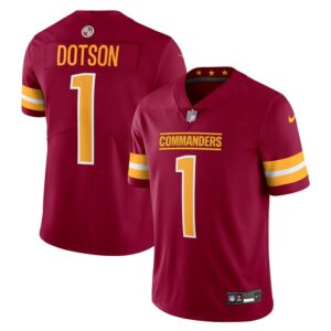 Jahan Dotson Washington Commanders Nike  Vapor Untouchable Limited Jersey - Burgundy- 49Native