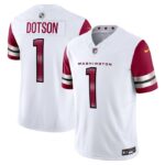 Jahan Dotson Washington Commanders Nike Vapor F.U.S.E. Limited Jersey - White- 49Native