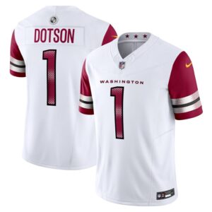 Jahan Dotson Washington Commanders Nike Vapor F.U.S.E. Limited Jersey - White- 49Native