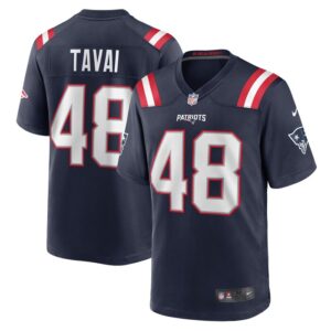 Jahlani Tavai New England Patriots Nike Game Player Jersey - Navy- 49Native