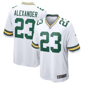 Jaire Alexander Green Bay Packers Nike Game Player Jersey - White- 49Native