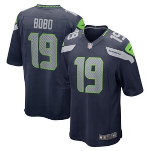 Jake Bobo Seattle Seahawks Nike  Game Jersey - College Navy- 49Native