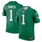 Jalen Hurts Philadelphia Eagles Nike Alternate Legend Player Jersey - Kelly Green- 49Native