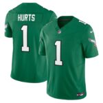 Jalen Hurts Philadelphia Eagles Nike Vapor F.U.S.E. Limited Jersey - Kelly Green- 49Native