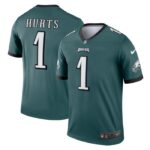 Jalen Hurts Philadelphia Eagles Nike Legend Jersey - Midnight Green- 49Native