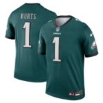 Jalen Hurts Philadelphia Eagles Nike Legend Jersey - Midnight Green- 49Native
