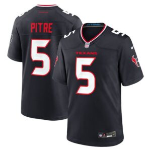Jalen Pitre Houston Texans Nike Game Jersey - Navy- 49Native