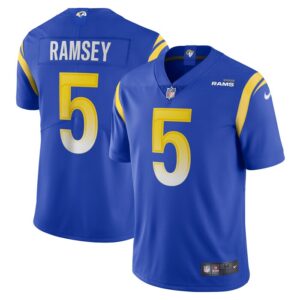 Jalen Ramsey Los Angeles Rams Nike Team Vapor Limited Jersey - Royal- 49Native