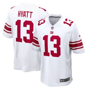 Jalin Hyatt New York Giants Nike  Game Jersey -  White- 49Native