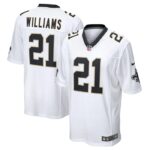 Jamaal Williams New Orleans Saints Nike Team Game Jersey -  White- 49Native