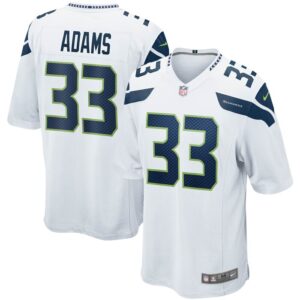 Jamal Adams Seattle Seahawks Nike Game Jersey - White- 49Native