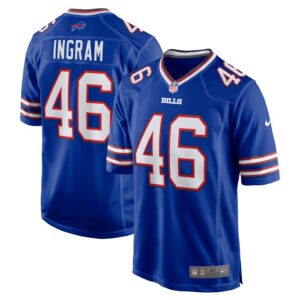 Ja'Marcus Ingram Buffalo Bills Nike Player Game Jersey - Royal- 49Native