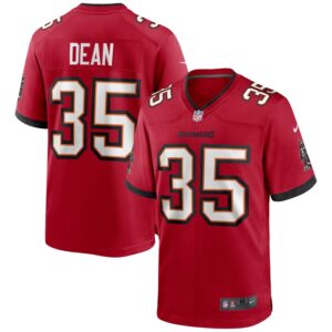 Jamel Dean Tampa Bay Buccaneers Nike Game Jersey - Red- 49Native