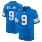 Jameson Williams Detroit Lions Nike Game Jersey - Blue- 49Native
