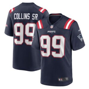 Jamie Collins Sr. New England Patriots Nike Home Game Player Jersey - Navy- 49Native