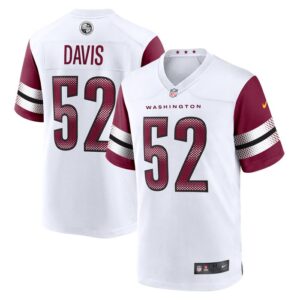 Jamin Davis Washington Commanders Nike Game Jersey - White- 49Native