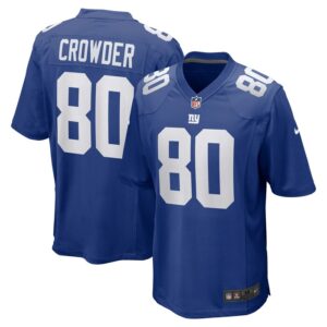 Jamison Crowder New York Giants Nike Game Jersey - Royal- 49Native
