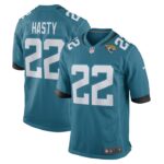 Jamycal Hasty Jacksonville Jaguars Nike Game Player Jersey - Teal- 49Native