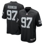 Janarius Robinson Las Vegas Raiders Nike Team Game Jersey -  Black- 49Native