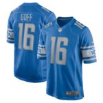 Jared Goff Detroit Lions Nike Game Jersey - Blue- 49Native