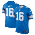 Jared Goff Detroit Lions Nike Legend Jersey - Blue- 49Native