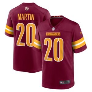 Jartavius Martin Washington Commanders Nike Team Game Jersey - Burgundy- 49Native
