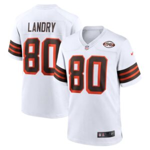 Jarvis Landry Cleveland Browns Nike 1946 Collection Alternate Game Jersey - White- 49Native