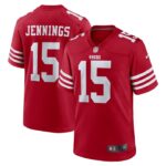 Jauan Jennings San Francisco 49ers Nike  Game Jersey -  Scarlet- 49Native