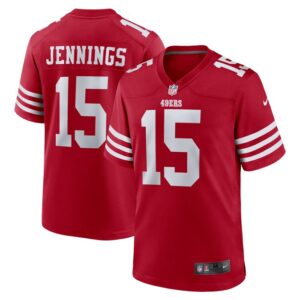 Jauan Jennings San Francisco 49ers Nike  Game Jersey -  Scarlet- 49Native